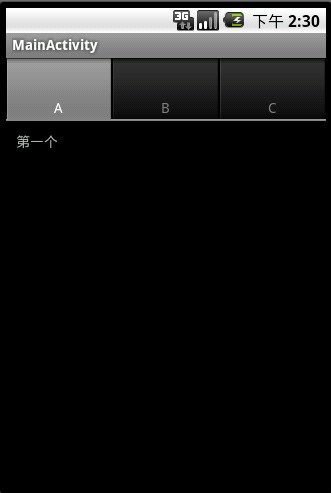 Android ͸findViewByIdʽTabHost