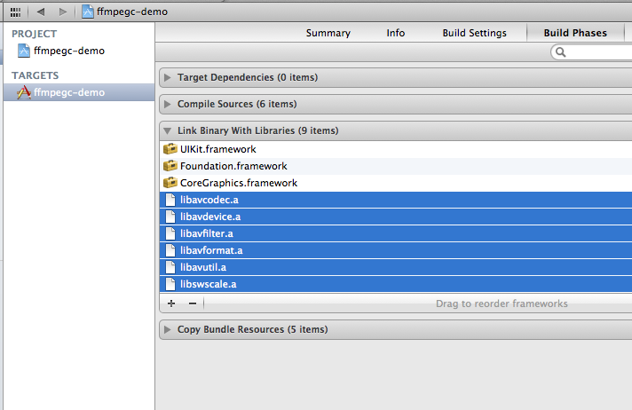 Compile ffmpeg for iOS , support Simulator & armv7 & armv7s