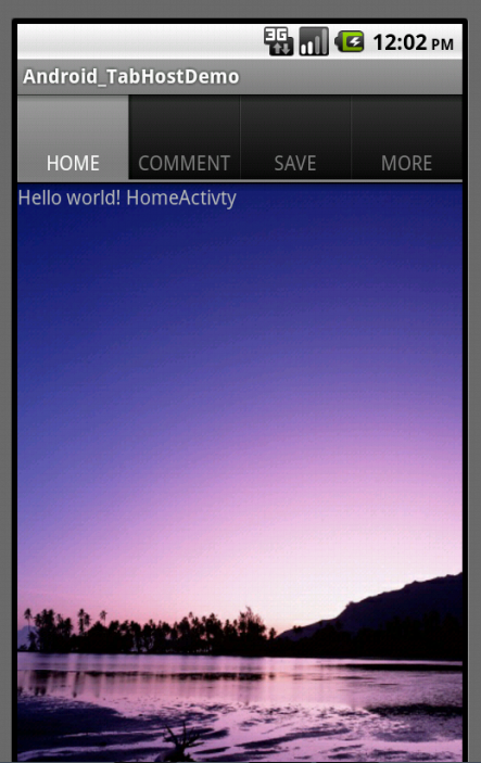 Android֮UIѧϰƪ9ʹTabHostʵֿƬѡ˵