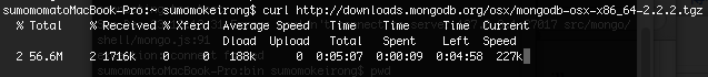  mac os x 10.8.2 װ mongodb 2.2.2