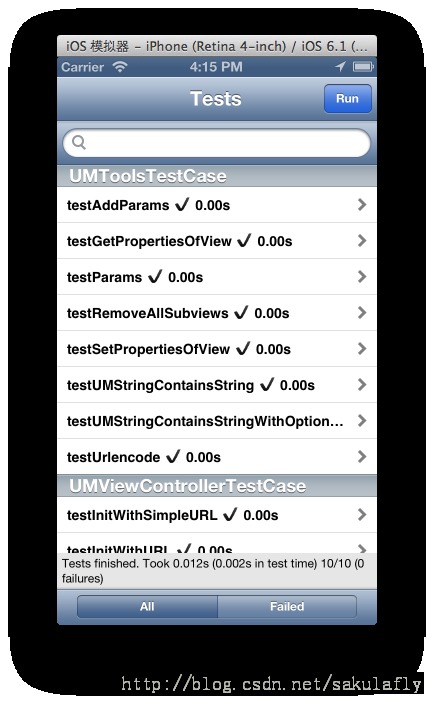 iOSͣunit testGHUnit