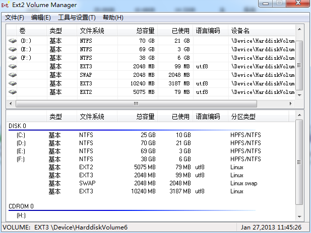 win7Ӳ̰װCentOS6.3ײ