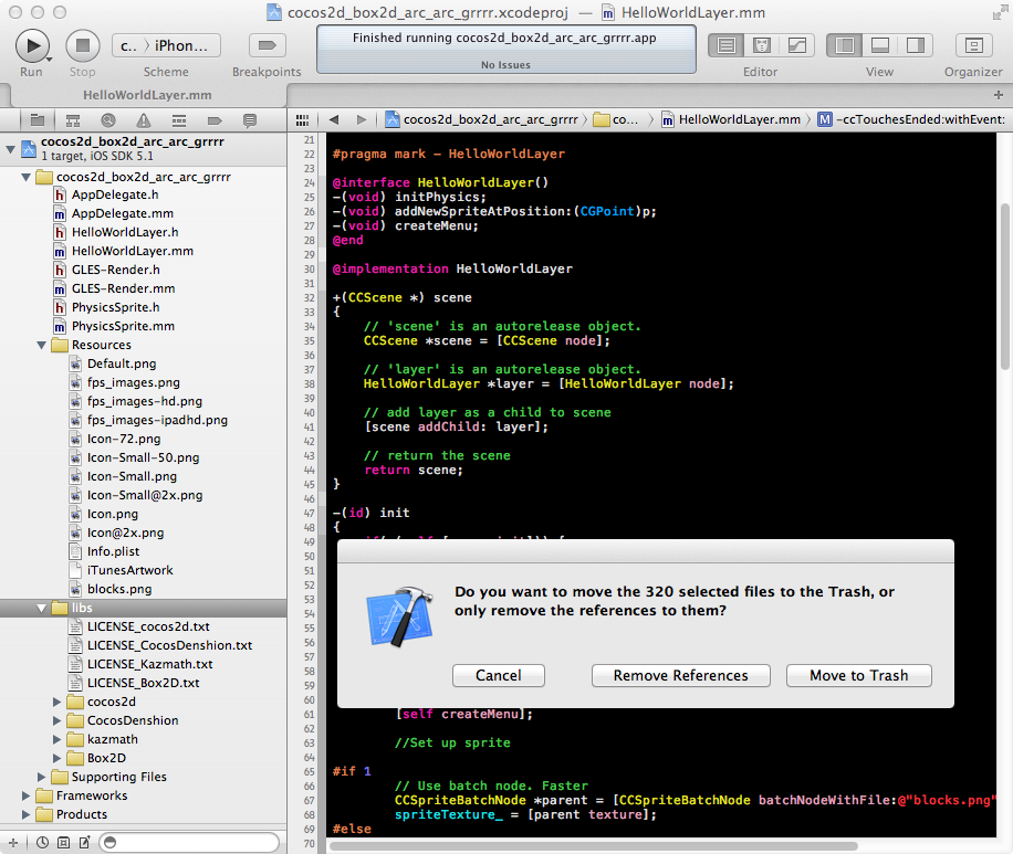 Enable ARC in a Cocos2D Project: The Step-by-Step-How-To-Guide Woof-Woof