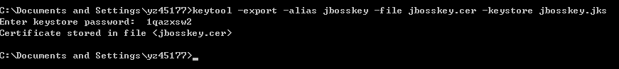 JKSǩ+JBOSS䱸SSL