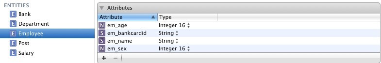 IOS CoreData 多表查询(上)