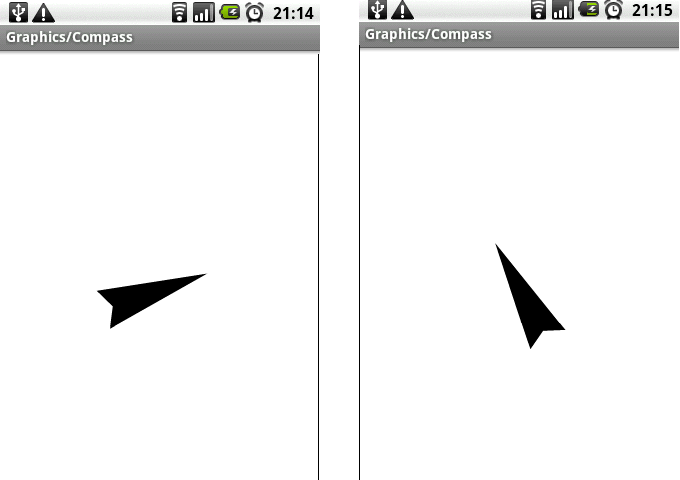 Android ApiDemosʾ(61):Graphics->Compass