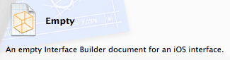 תݶiOSͼĲ(XCode4.2,Empty ApplicationûXIB/Storyboardļй)