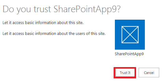 SharePoint 2013 app -Provider Hosted appʵս