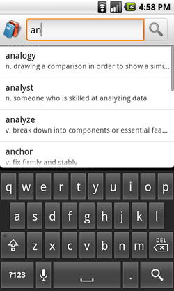Android ApiDemosʾ(36)App->Search->Invoke Search