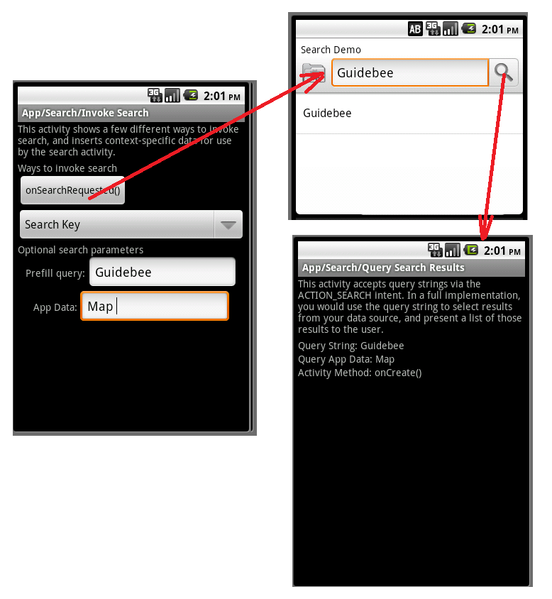 Android ApiDemosʾ(36)App->Search->Invoke Search