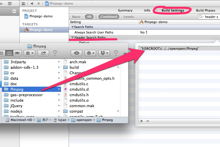 How to use ffmpeg on iOS , support Simulator & armv7