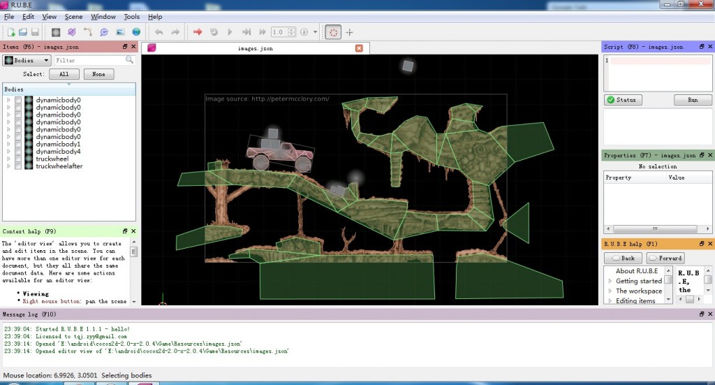 cocos2d-xrube box2d  editor·༭дϷ