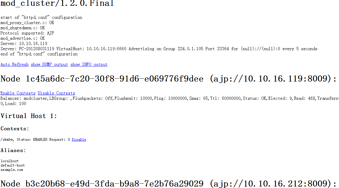 Ӧmod_clusterapache httpd serverjboss eap 6.1Ⱥ