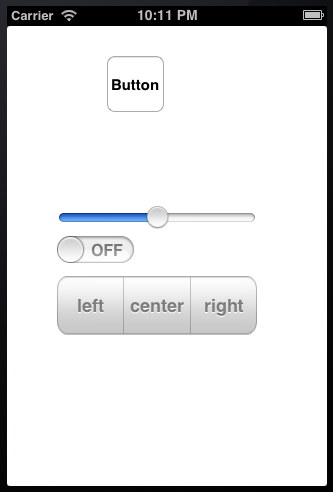 IOSֳÿؼUIButtonUISliderUISwitchUISegmentedControl