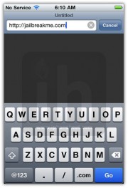 תJailbreak iPhone  iOS 4.0.1 / 4 with JailbreakMe 2.0