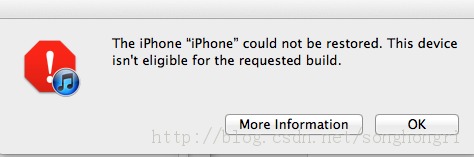 mac itunes ios    this device isn't eligible for the requested build