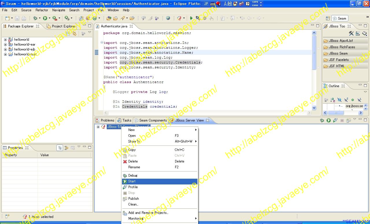 JBoss Seamͷѧ֮2-칤