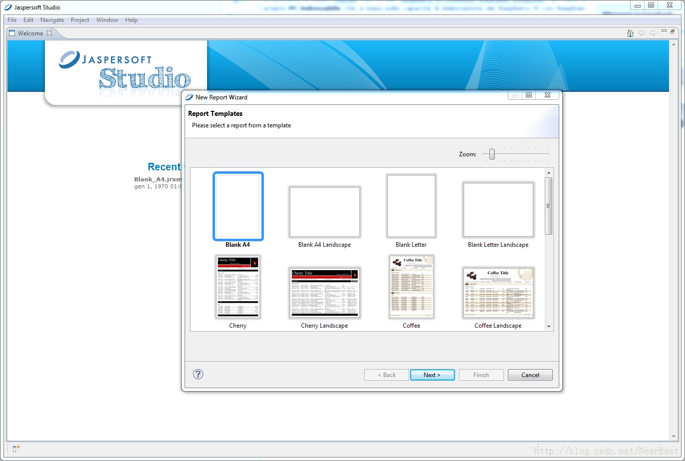 Java开源报表Jasper入门(2) - 使用JasperSoft Studio创建一个简单报表