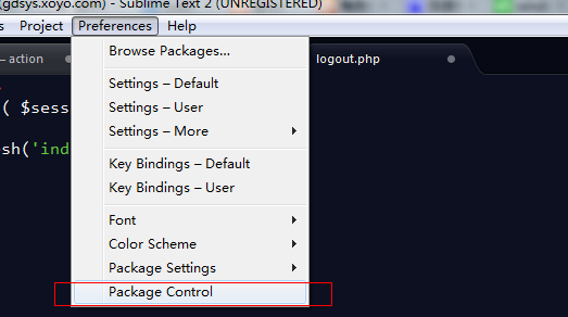 Sublime Text2 施用及插件配置