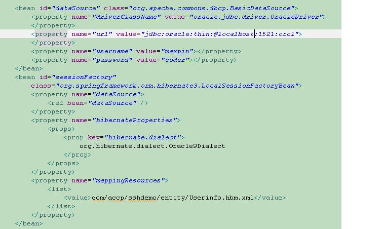 Spring 3.0 + Struts 2.1 + Hibernate 3.3 ܵС