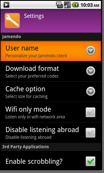 应用PreferenceActivity和PreferenceScreen构建应用的设置