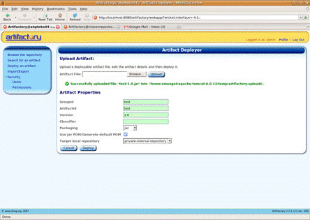 用Artifactory治理内部Maven仓库
