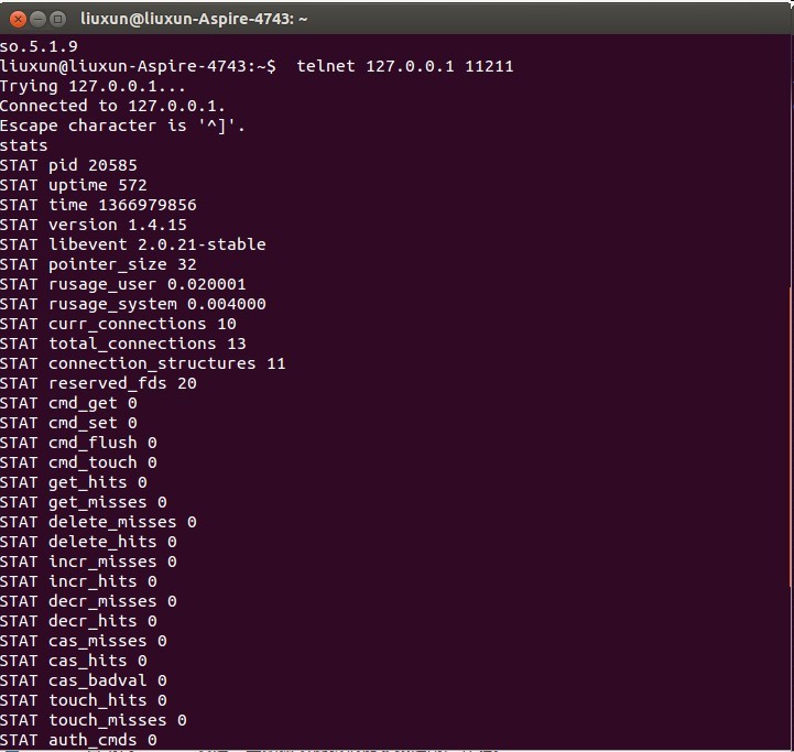 ubuntu停安装memcached