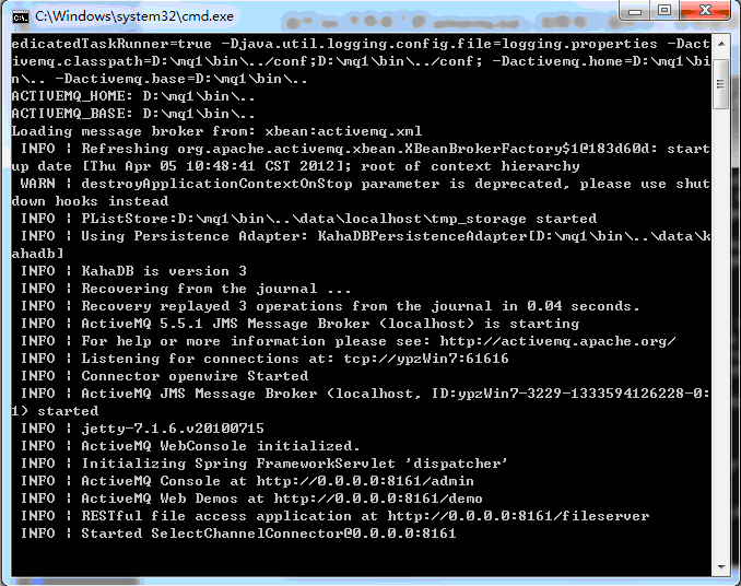 activemq_002 ActiveMQ施用笔记(一)ActiveMQ的安装