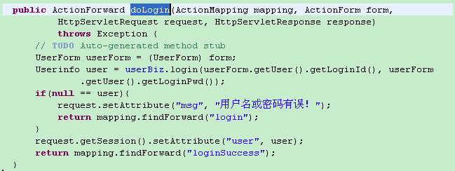 Spring 3.0 + Struts 1.3 + Hibernate 3.3 框架调整小结