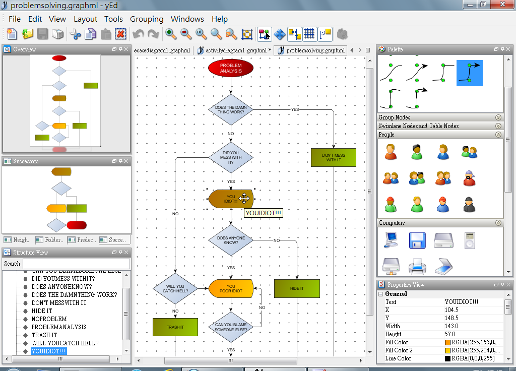 跨平台的Visio绘图顶替软件:yEd Graph Editor