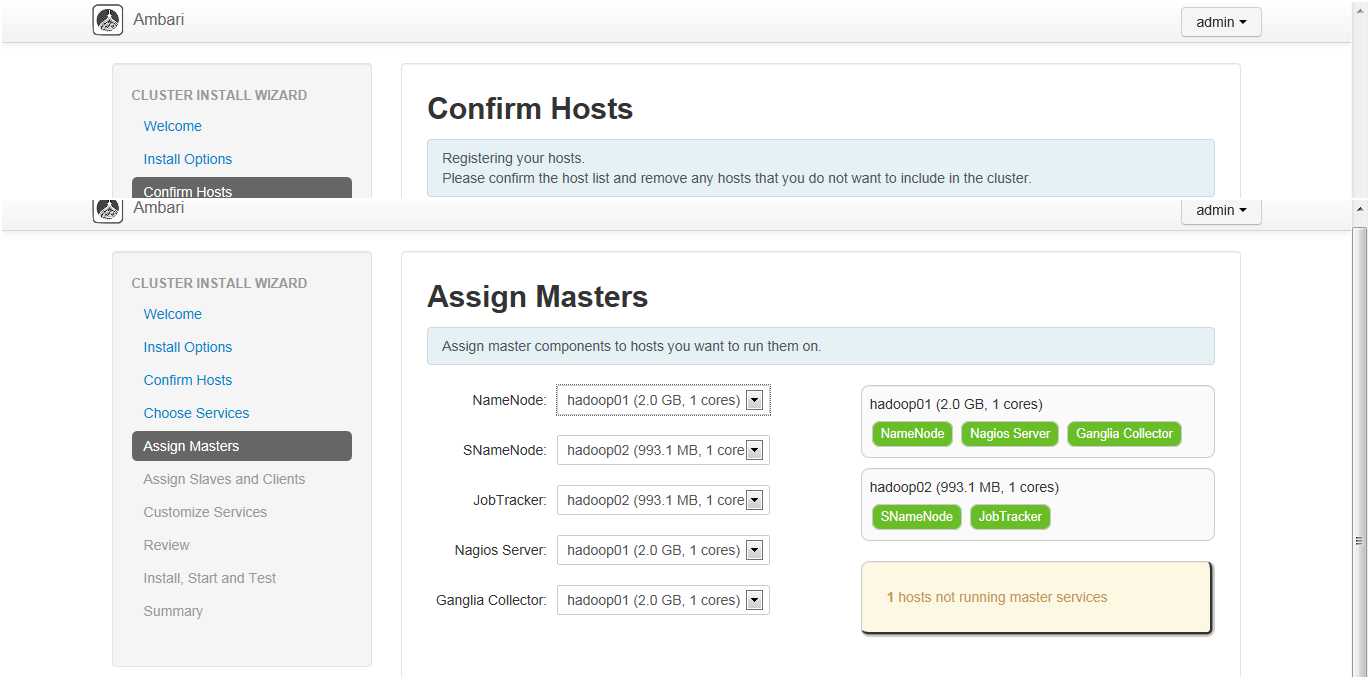 hadoop自动化装配、管理及监控工具Ambari安装