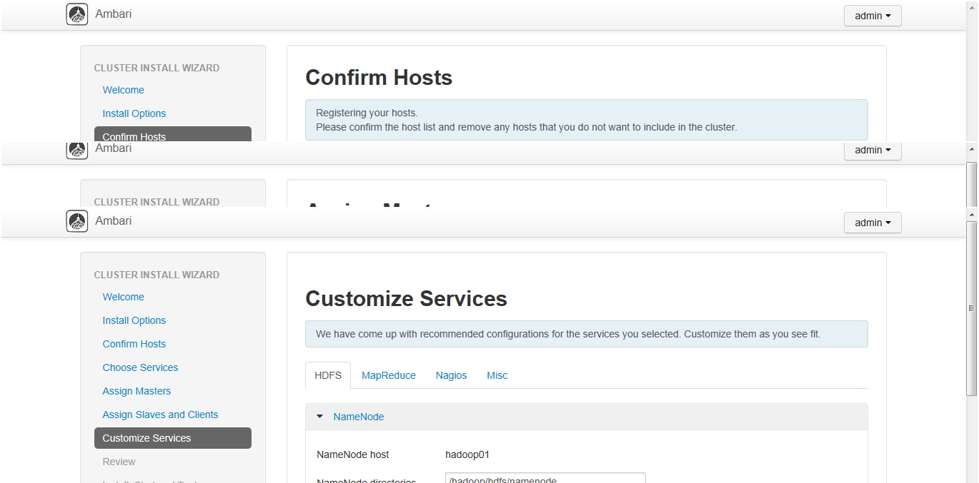 hadoop自动化装配、管理及监控工具Ambari安装