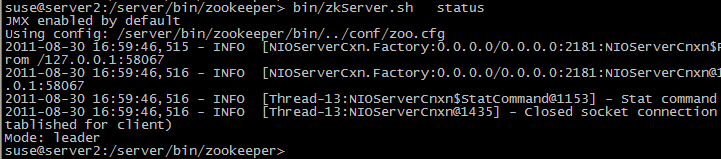 zookeeper 3.3.2 装配