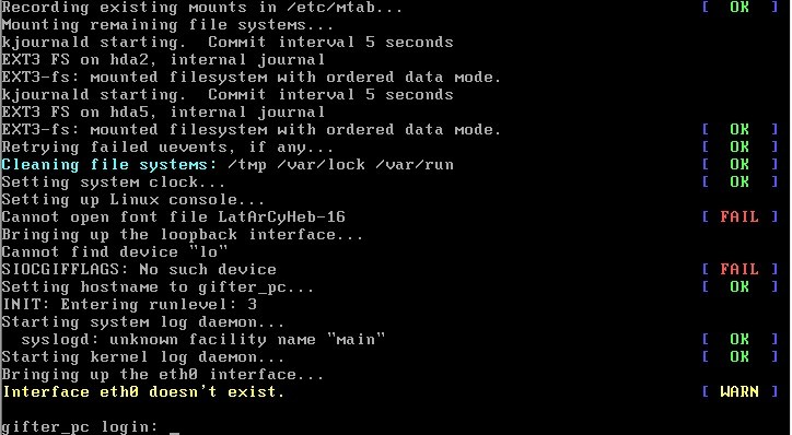 LFS 学习(十)编译内核 引导 搞定 收工