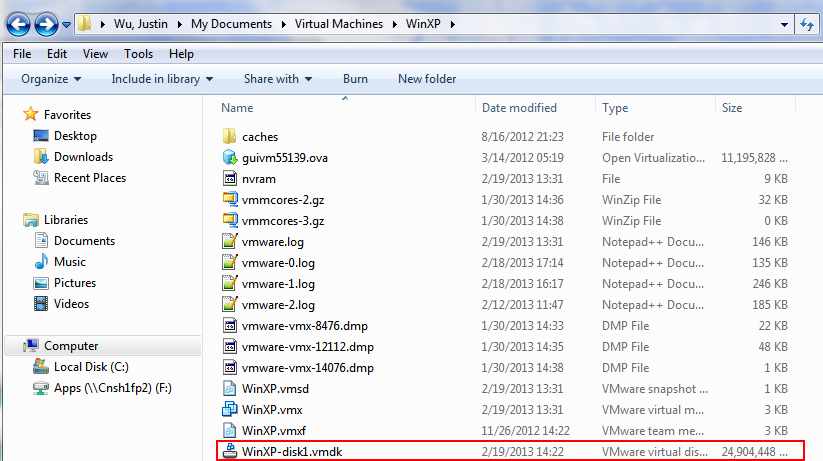 ôVMwareĴ̿ռ