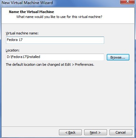 VMvare Workstation 9.0上安装Fedora 17图文教程(一)——虚拟机的创建与编辑