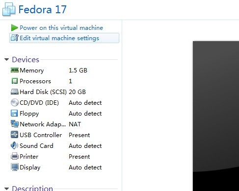 VMvare Workstation 9.0上安装Fedora 17图文教程(一)——虚拟机的创建与编辑