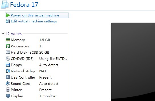 VMvare Workstation 9.0上安装Fedora 17图文教程(一)——虚拟机的创建与编辑