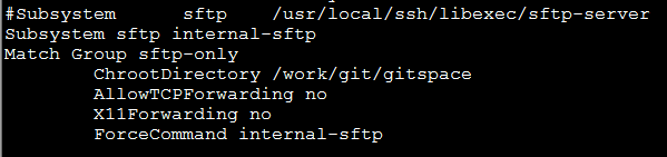 RHEL5.5配备SFTP-ONLY访问