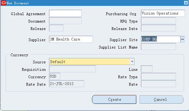 Oracle R12ɰ(PR-PO-RCV-AP-Payment)