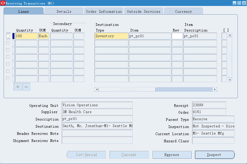 Oracle R12ɰ(PR-PO-RCV-AP-Payment)