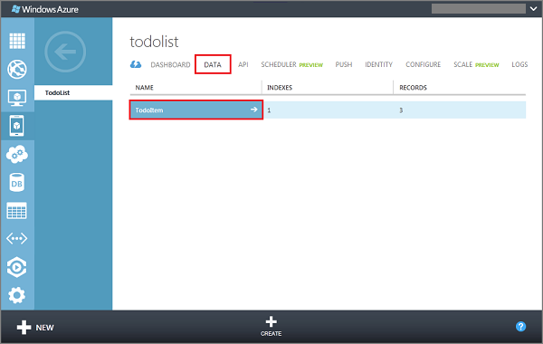 ΢ƼWindows Azureר⣨ôMobileWindows̵ӦϢ(1)