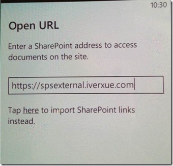 []ʹWindows Phone 7SharePointµĵ