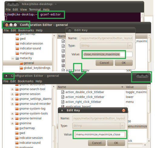 Ubuntu10.04ɸΪwindowsķС󻯡رհťҶ룩