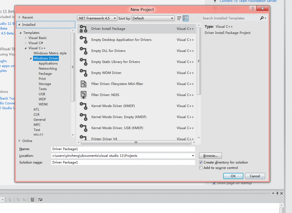 Windows8Visual Studio11ں˰ע