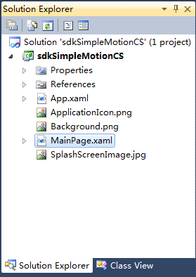 windows phone 七项目的结构体系