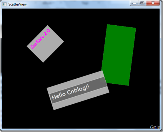 ItRun Windows Surface for 多点抚摸 简介