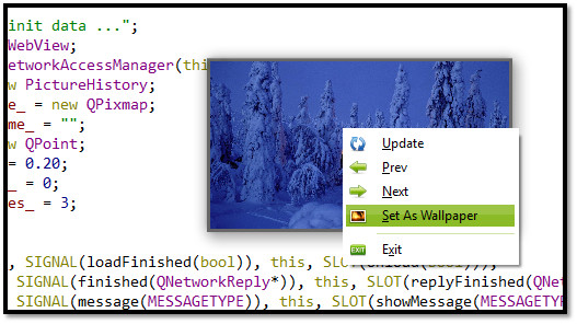 QtرӦÿͼƬWindows API汳