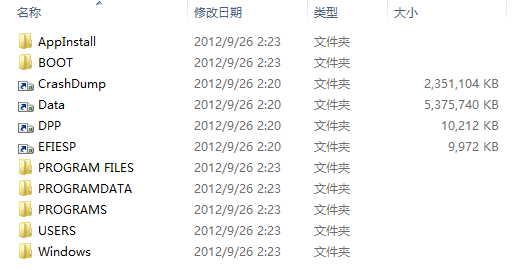 Windows Phone 八 系统文件结构
