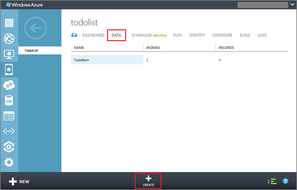 ΢ƼWindows Azureר⣨ôMobileWindows̵ӦϢ(2)